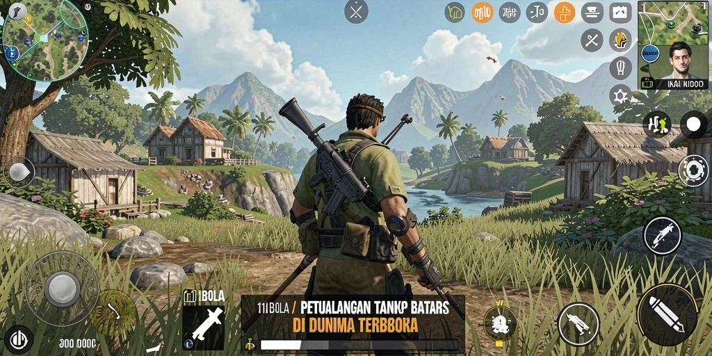 Tampilan menarik gameplay Open World 11BOLA dengan eksplorasi yang memukau.