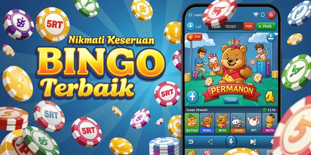 Screenshot gameplay 5RT menampilkan momen seru saat bermain Bingo.