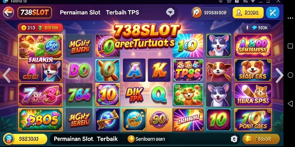 Tampilan gameplay seru dari 738SLOT dengan fitur TPS yang menarik.
