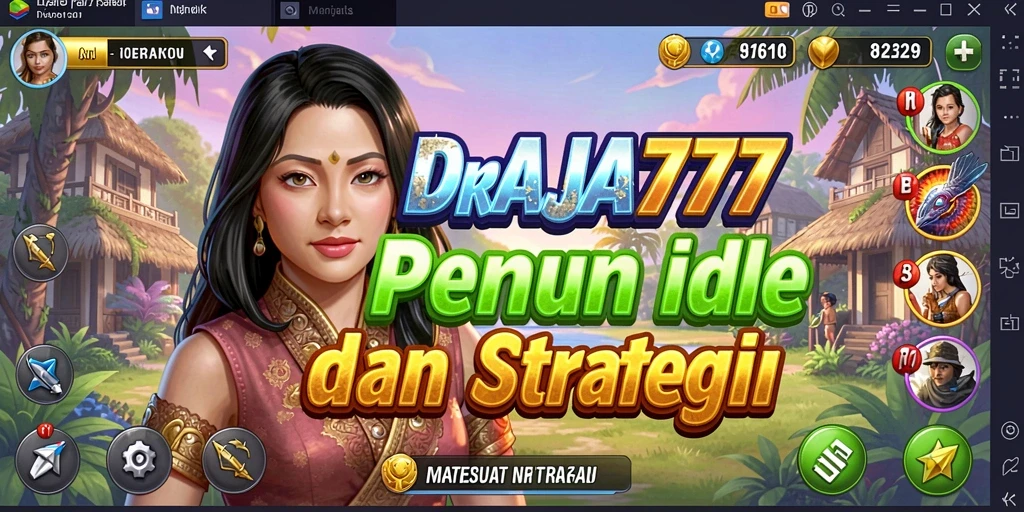 Tangkapan layar DRAJA777 menunjukkan gameplay menarik dari game Idle.