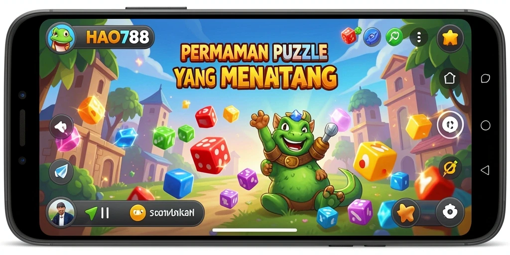 Tampilan gameplay HAO788 yang menarik dalam genre Puzzle.