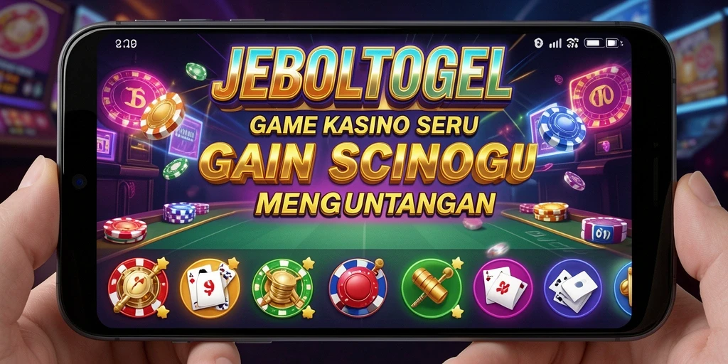 Screenshot gameplay JEBOLTOGEL menampilkan keseruan bermain Kasino.