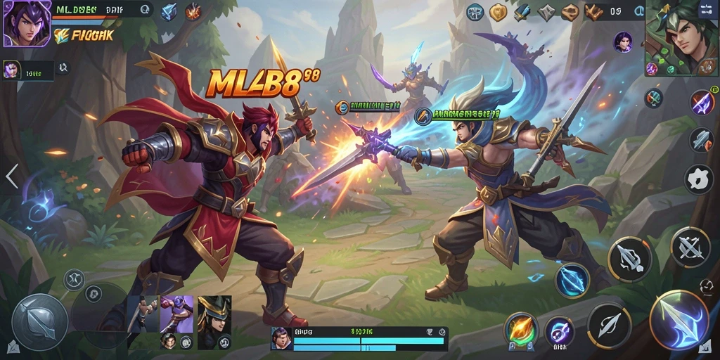 Tampilan seru pertarungan epik di MLBB8.