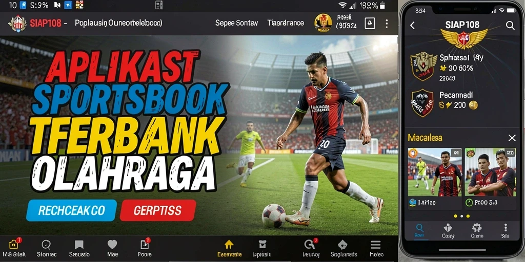 Screenshot tampilan gameplay SIAP108 saat melakukan taruhan olahraga.