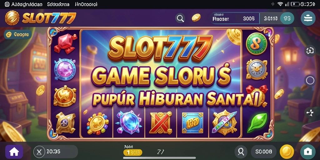 Tampilan menarik dari gameplay SLOT777 yang mengasyikkan.