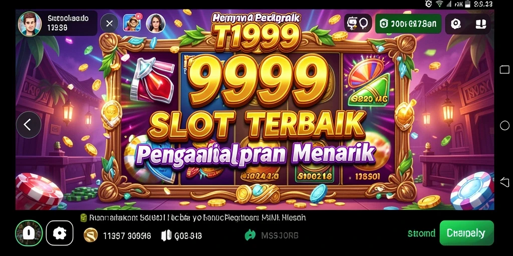 Screenshot gameplay T9999 menampilkan keseruan permainan Slot.