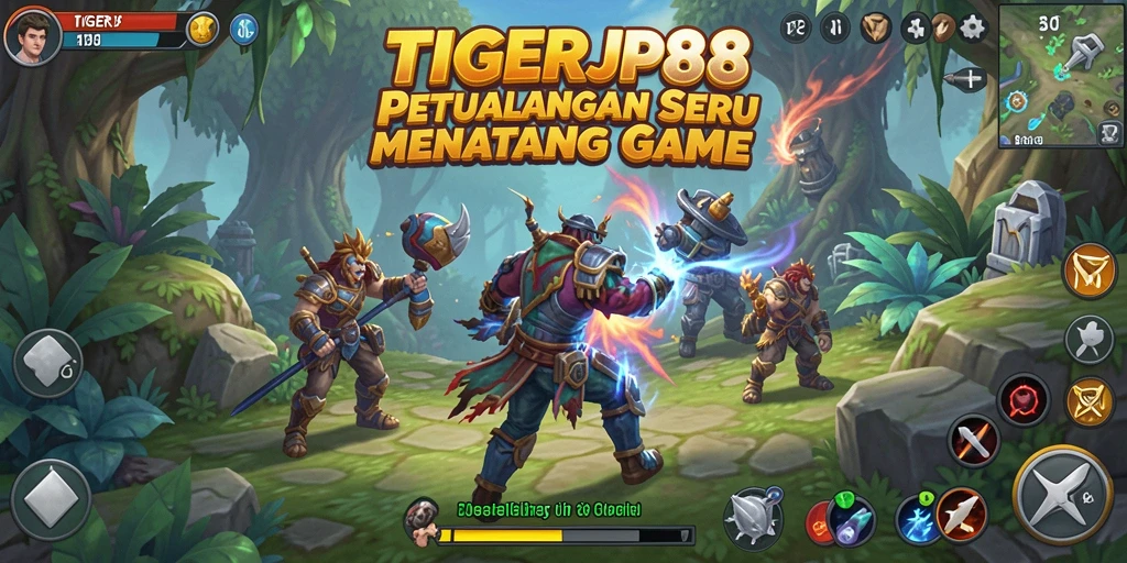 Gameplay menantang yang memukau di TIGERJP88.