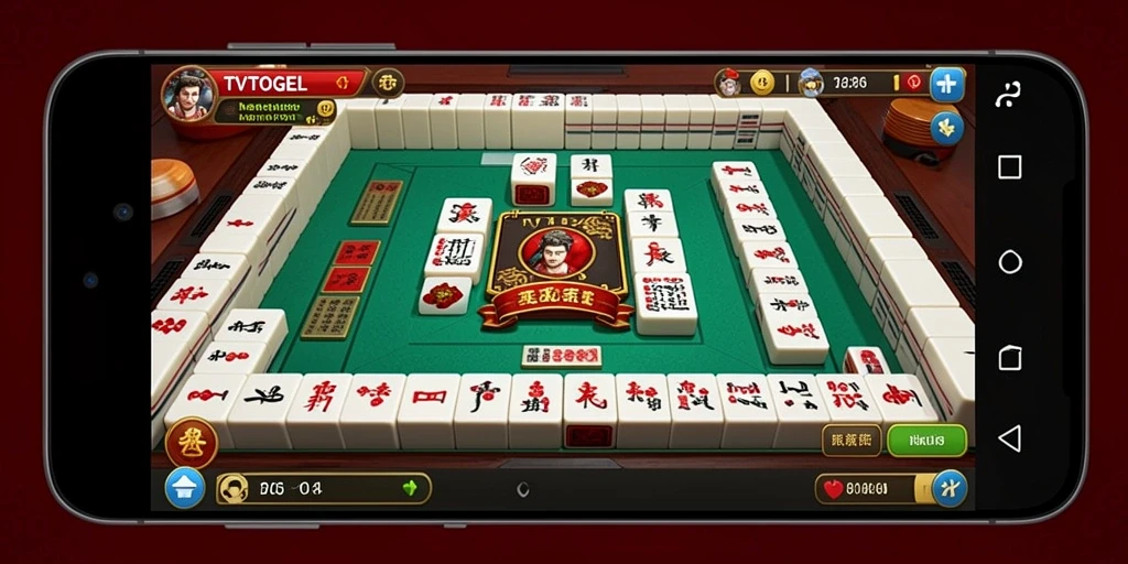 Tampilan menarik dari gameplay Mahjong di TVTOGEL.