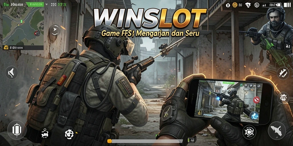 Tampilan gameplay menarik WINSLOT dengan aksi FPS yang menegangkan.